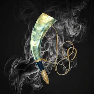 Corne à souffler artisanale Viking en buffle de qualité supérieure 100% écologique - Product Image 6