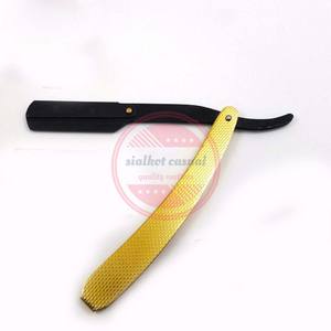 Durable Barber Shaving Razors Stainless steel <b>Straight</b> Edge Shaving Razors - Product Image 4