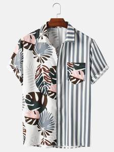 Kivotech เสื้อเชิ้ตแขนสั้นผู้ชายสไตล์ฮาวายสำหรับฤดูร้อนสินค้ามาใหม่มีลายพิมพ์ซับลิเมตป้องกันรอยยับ - Product Image 4