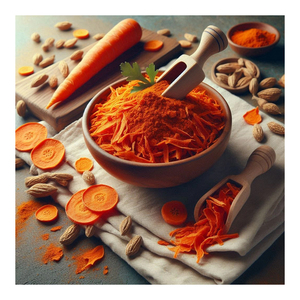 FD Chopped Carrot Flakes Premium Natural <b>Vegetable</b> Bulk Pack for Culinary Use Food Blends Industrial Applications Herbojit - Product Image 3