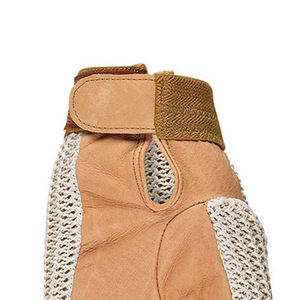 Guantes deportivos antideslizantes de caballo de alto rendimiento hechos a medida Guantes de equitación de cuero transpirable vendedor superior Servicio OEM - Product Image 6