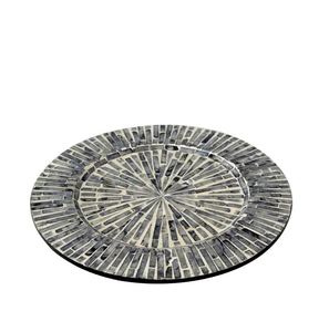 Wood Geometric Charger <b>Plate</b> Modern And Luxury Charger <b>Plate</b> for Home Hotel Restaurant Wedding parties bulk Quantity wholesale - Product Image 2