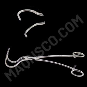 Abrazadera de coartación Mordazas Vástagos en ángulo Mordazas rectas Excelente calidad HECHO POR ALEMANES ACERO LISTO POR MAQNSCO - Product Image 2