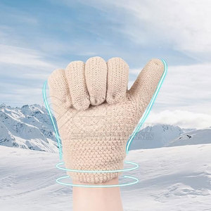 New Arrival Plus Size Customized Color High Quality Cold Resistant Full Finger Winter Gloves for Adults Daily Party Outdoor Use - Product Image 2