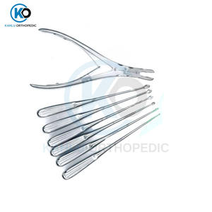 Codman Kerrison Rongeurs Bone Curettes 15Pcs Set Manual Steel Orthopedics Spine Instrument by KAHLU ORTHOPEDIC - Product Image 4