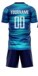 Maillot de football léger pour homme à manches courtes, confortable, respirant, personnalisable, dernières créations, prix raisonnable, vente chaude - Product Image 3