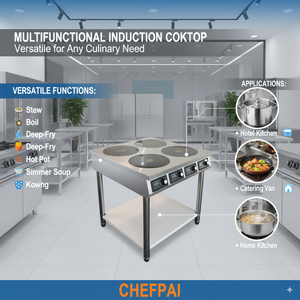 Đa chức năng chất lượng cao mới hiện đại 4 Burner thương mại cảm ứng nồi bếp cảm ứng bếp Bếp điện mà không cần gas - Product Image 5