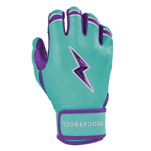 Guantes de bateo de béisbol de cuero Digital de piel de cabra con puño largo profesional Guantes de bateo de softbol unisex profesionales - Product Image 3