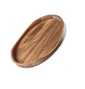 Plateaux de service en bois polyvalents avec une texture en bois élégante et une finition lisse pour divers besoins de service domestique - Product Image 3