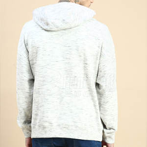 Sudaderas con capucha de gran tamaño de nuevo diseño de alta calidad, cuello con capucha de Color sólido teñido liso para la temporada de invierno de talla grande - Product Image 3