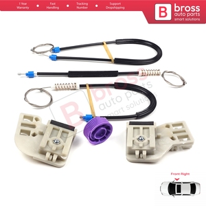 ชุดซ่อมมอเตอร์กระจกไฟฟ้า BWR506 สำหรับประตูหน้าขวา รถโปโล MK4 6Q 9A 9N 9N3 ปี 2001-2009 รุ่น HB 5 ประตู และ 9A4 ปี 2002-2018 รุ่น 4 ประตู - Product Image 5