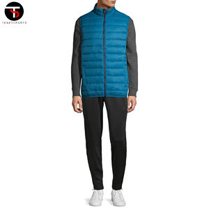 2025 Logo personnalisé hommes hiver gilet nouveau Design respirant coupe-vent 3D imperméable bouffant fermeture éclair décontracté hiver sans manches extérieur - Product Image 3