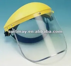 Công nghiệp mặt lá chắn rõ ràng Polycarbonate (PC) Visor có thể điều chỉnh Ratchet/Mũ CE EN166 ANSI <span class=keywords><strong>Z87</strong></span> được phê duyệt không tráng - Product Image 2