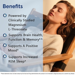 OEM/ODM tùy chỉnh magtein não bổ sung Magiê L-Threonate bổ sung chế độ ăn uống viên nang không biến đổi gen não khỏe mạnh pils - Product Image 2