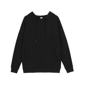 เสื้อฮู้ดกันหนาวมีกระเป๋าแบบเรียบของผู้ชายผ้าขนแกะ100% แห้งเร็วแบบปกติดีไซน์หรูหรา - Product Image 5