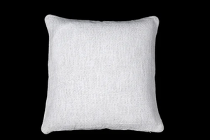 Housse de coussin en coton blanc Lurex de haute qualité forme carrée Style uni pour la maison hôtel décor exportation directe inde pour une utilisation en extérieur - Product Image 6