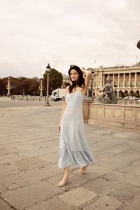 Wholesale Cotton Fabric Top Looking <b>Dresses</b> Women Casual Wearing <b>Long</b> Maxi <b>Dresses</b> <b>for</b> <b>Party</b> Wedding Festival Wearing Items set - Product Image 5