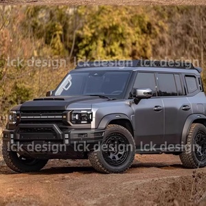 Haute qualité nouveaux Kits de voiture en plastique PP mise à niveau Mars Explorer Road avant pare-chocs arrière capot Scoop Grille Spoiler Jetour Traveler <span class=keywords><strong>T2</strong></span> - Product Image 2