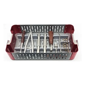 Kit de Extractor de Tornillos Quirúrgicos Ortopédicos de Acero Inoxidable de Alta Calidad, 56 Piezas, por Fs Ortho - Product Image 4