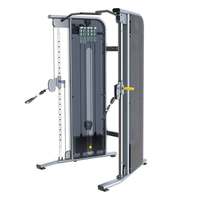Máquina de Entrenamiento Funcional Comercial con Doble Pila de Pesas de 70 kg, Equipo de Entrenamiento de Fuerza para Gimnasio Comercial