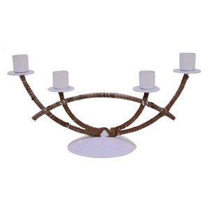 Modern Metal <b>Candlestick</b> Stand Table Decorative Candle Holder for Home Hotels Restaurants Christmas Wedding Decorative - Product Image 5