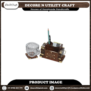 Ensemble de dessous-de-verre en bois de sheesham antique, artisanat, design vierge, dessous-de-verre de table de cuisine, coussinets, décoration d'intérieur, emballage en vrac - Product Image 4