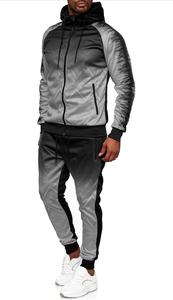 Trajes de chándal de alta calidad para hombres de mejor estilo, forro polar transpirable para invierno, talla XL con logotipo, precio más grande - Product Image 2