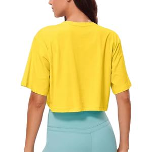 Camisetas Cortas Básicas de Verano para Mujer, 100% Algodón, Transpirables, de Secado Rápido y Ecológicas, HECHAS POR HAIDIIII SPORTS 2026 - Product Image 3