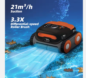 Limpiador Robótico de Piscinas Automático Inteligente DSL DSL10-01 con Mango Largo, Ecológico y de Alta Eficiencia - Product Image 3