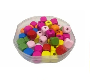 ลูกปัดคริสตัลสีฟ้าลูกปัดไม้รูปทรงกำหนดสีได้เองจัดส่งรวดเร็วจากอินเดีย - Product Image 4