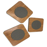 Sets de table de qualité supérieure en coton, surface lisse, antidérapants, faciles à nettoyer et lavables, imperméables