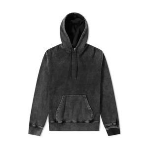 Acid เสื้อฮู้ดแฟชั่นใหม่สำหรับฤดูหนาวเสื้อฮู้ดคอกลมลายทางสำหรับผู้ชาย2025ผ้าฝ้าย100% ลำลองอบอุ่นแบบสวมหัวแขนยาว - Product Image 1