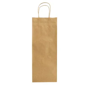 Borsa Shopper Ecologica in Carta Riciclata con Soffietto per Gadget Promozionali in Carta - Product Image 3