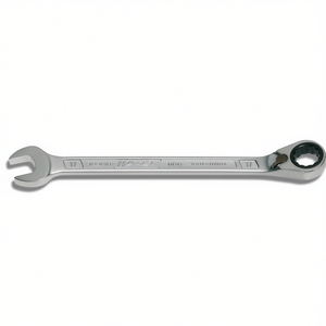 HAZET Reversible 606 Open-End Ratchet Wrench 13 mm Key Width 193.2 mm Length 13 Ring End Shop <b>Tool</b> - Product Image 3