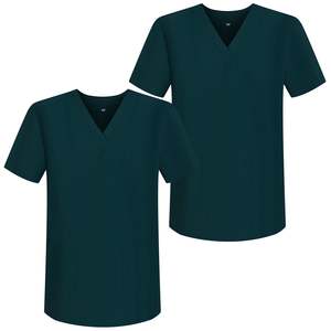 Confezione da 2 Giacche Sanitarie Unisex MISEMIYA con Scollo a V MZ-2-6801 Prodotte in Sri Lanka - Product Image 5