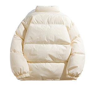 Veste matelassée pour homme en tissu noir chaud et doux, avec logo personnalisé, vente en gros, produit très demandé des vestes matelassées pour homme - Product Image 6