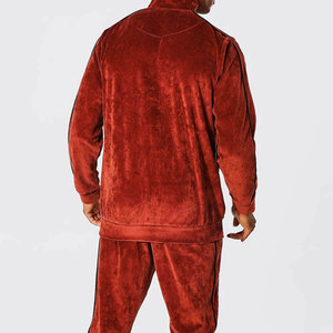 Survêtements pour hommes, survêtement en velours technique personnalisé pour enfants, ensemble de survêtement en velours, nylon, sport, réfléchissant, streetwear, survêtements pour hommes - Product Image 4