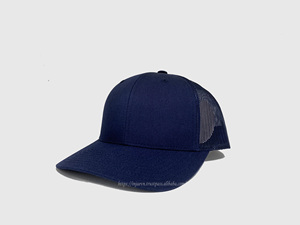 Custom <b>Plain</b> Logo Structured & Breathable Mesh Trucker <b>Cap</b>, Young & Comfortable Streetwear for Adult, Crafted in Vietnam Factory - Product Image 2