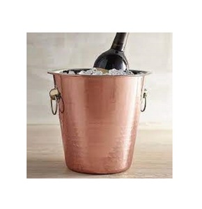 Nuevo Cubo de bañera de Color dorado de cerveza de hielo galvanizado de mejor forma resistente grande decorativo para almacenamiento de artículos de fiesta - Product Image 4