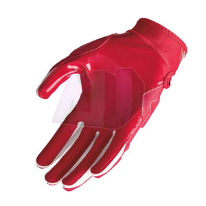 Gants de football américain en cuir de haute qualité et durables avec paume à forte adhérence pour une prise fiable, design léger et respirant - Product Image 6