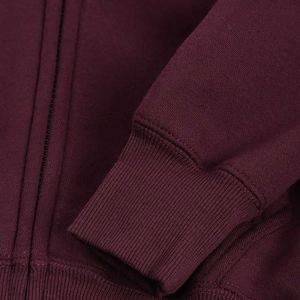 Sudadera con capucha para hombre personalizada a granel con forro polar de primera calidad y bolsillo largo con cremallera de algodón Material cómodo transpirable Fábrica al por mayor - Product Image 5