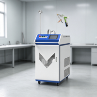 Machine de soudage laser portable en continu pour la soudure flexible de tôles, de pièces de machines, de cadres et de structures métalliques