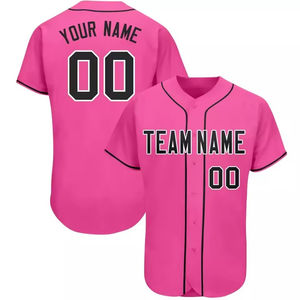 Nuevo Conjunto de Uniforme Deportivo de Béisbol Unisex, Jersey Cómodo con Logotipo Personalizado, Impresión por Sublimación, Hecho de Poliéster - Product Image 5