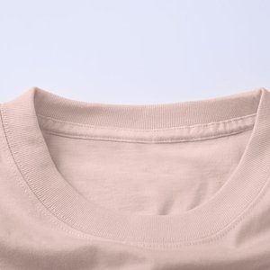 เสื้อยืด2ชิ้นสีพื้นสำหรับผู้ชายและผู้หญิง, เสื้อยืดคอกลมสีขาวทรงหลวมคอกลมแขนสั้นรุ่นพื้นฐานเข้าได้กับทุกชุดเสื้อยืดคู่รักสีดำ - Product Image 5