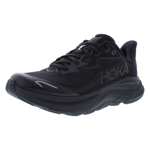 Zapatos HOKA Clifton 10 GS para Niños, Color: Negro/Negro, 100% Auténticos - Product Image 1