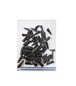 Fermoir à bascule en corne de buffle, fait à la main, durable, écologique, moderne, texture unique, accessoire de fermeture, pièces de vêtements de créateur - Product Image 5