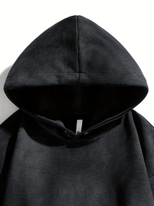 Sudadera con capucha de lana con diseño de nuevo estilo, Sudadera con capucha de lana ligera, ropa de invierno de calidad Premium para hombre, jersey básico, mezcla de algodón - Product Image 4