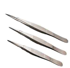 Ensemble d'instruments chirurgicaux manuels en acier inoxydable de haute qualité Caronia, comprenant des pinces à pansements et des pinces à tissus - Product Image 1