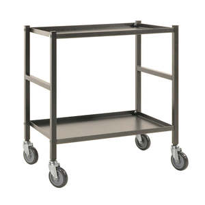 Kitchen Standing Type Metal <b>Table</b> <b>with</b> <b>Wheels</b> - Product Image 1