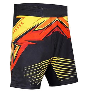 High Quality Satin MMA <b>Shorts</b> for <b>Men</b> Custom Logo Printed Solid <b>Pattern</b> Grappling Sports Training Outfit Available MMA <b>Shorts</b> - Product Image 3
